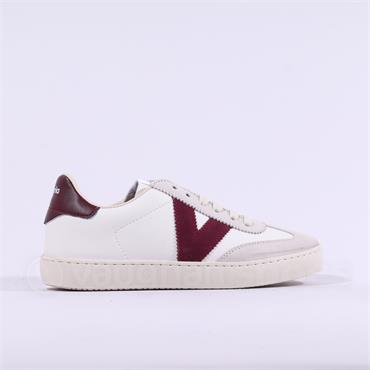Victoria Berlin Laced T Toe Trainer - Bordo